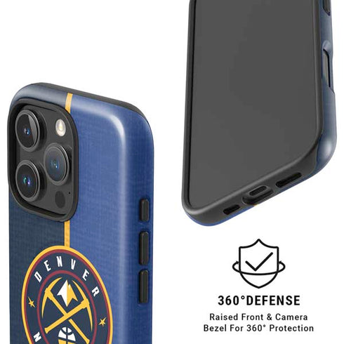 NBA Denver Nuggets Canvas iPhone 16 Pro Magsafe Impact Case